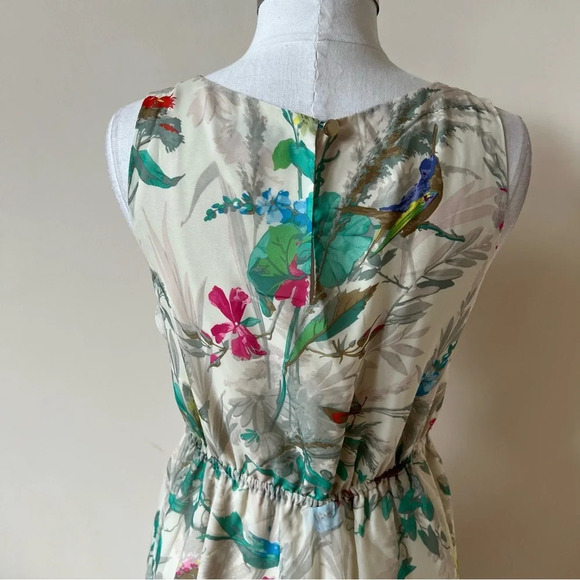 Ted Baker London timoxa floral chiffon dress 17962 - Picture 9 of 12